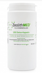 Zeoliet - 200 capsules - Detox vulkaanmineralen - ZeolithMED