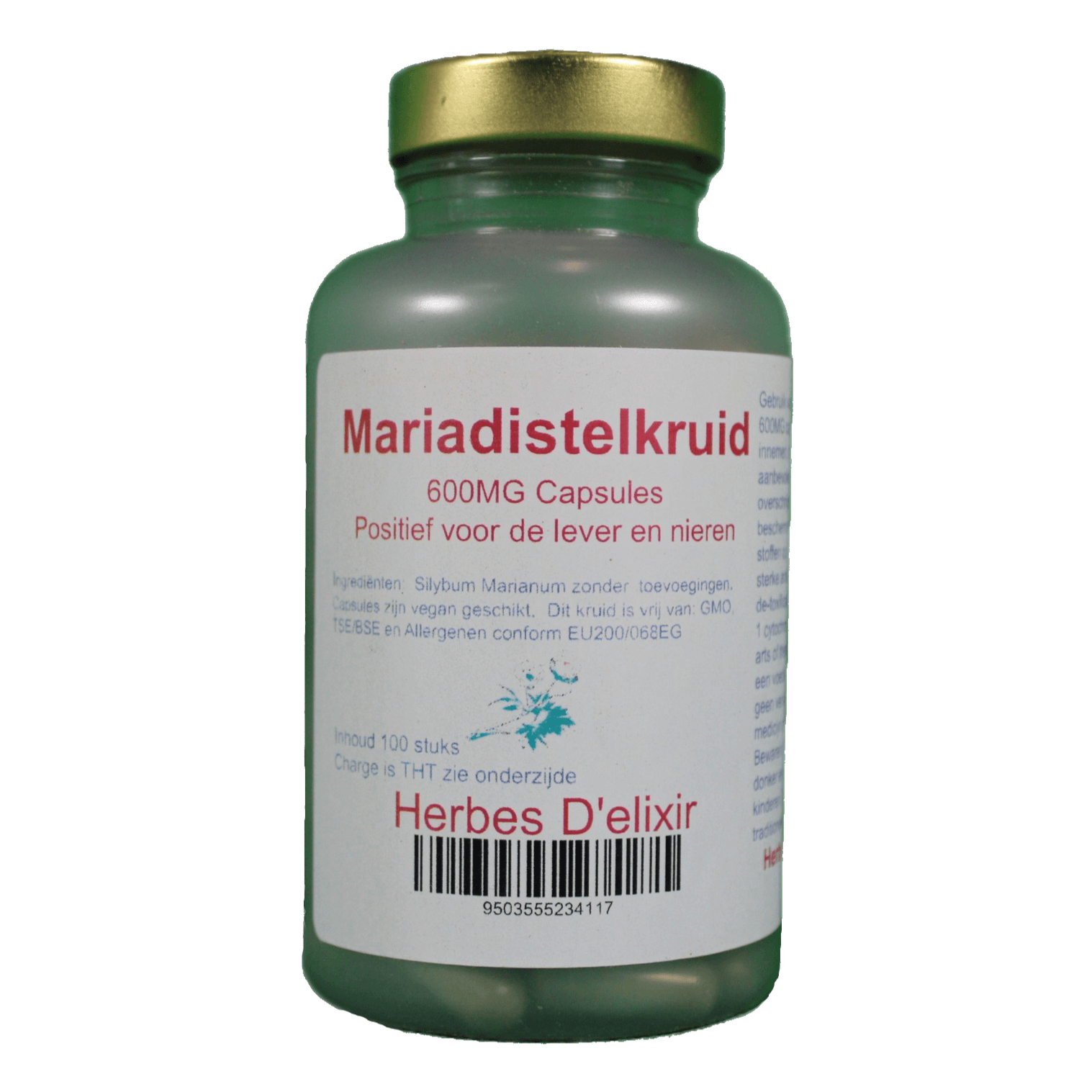 Mariadistelkruid capsules