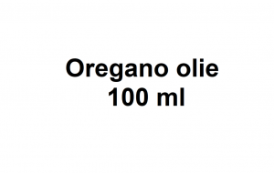 Oregano olie 100ML