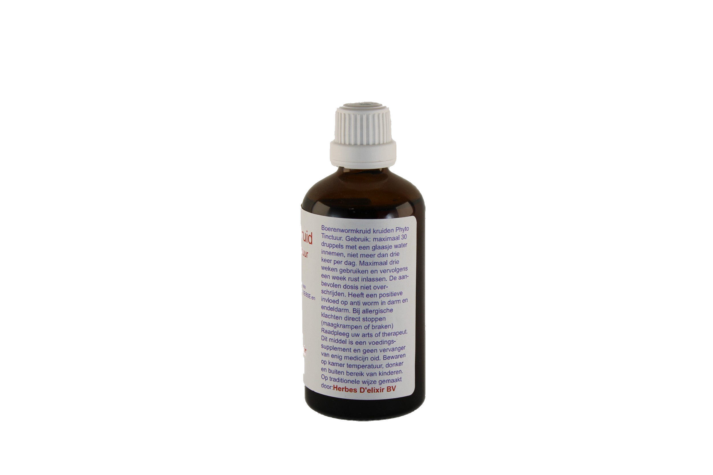 Boerenwormkruid tinctuur - 100 ml - Herbes D'elixir