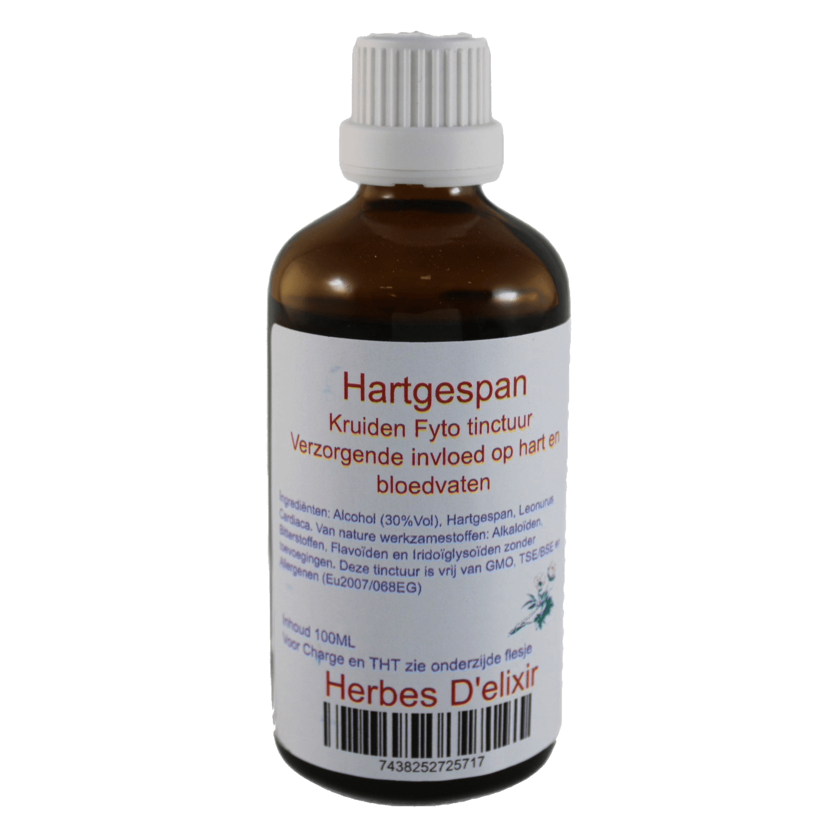 Hartgespan tinctuur - 100 ml - Herbes D'elixir