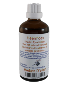 Heermoes tinctuur - 100 ml - Herbes D'elixir