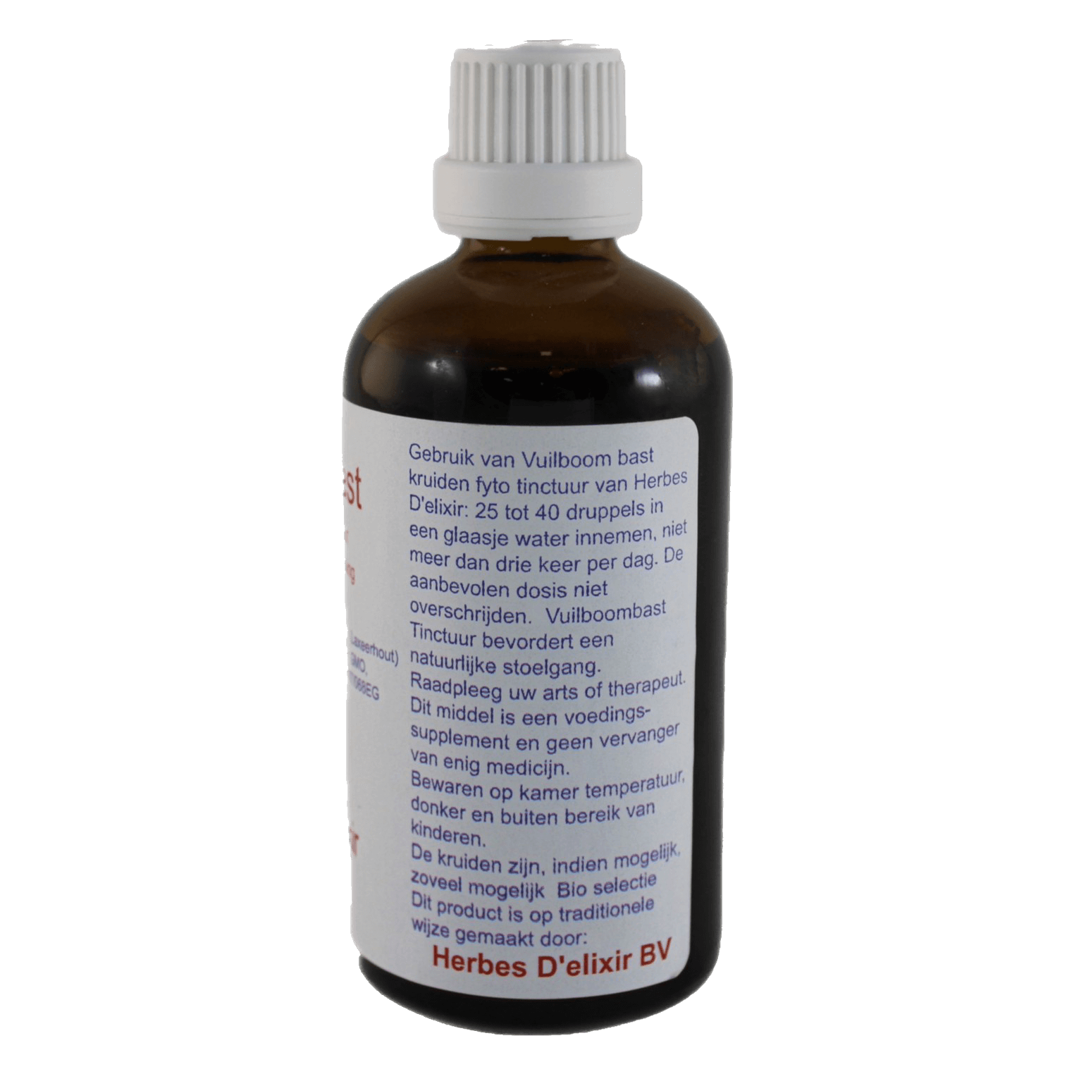 Vuilboombast tinctuur - 100 ml - Herbes D'elixir