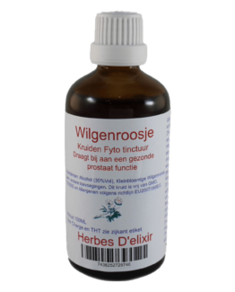 Wilgenroosje tinctuur - 100 ml - Herbes D'elixir