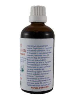 Levenskracht tinctuur - 100 ml - Herbes D'elixir