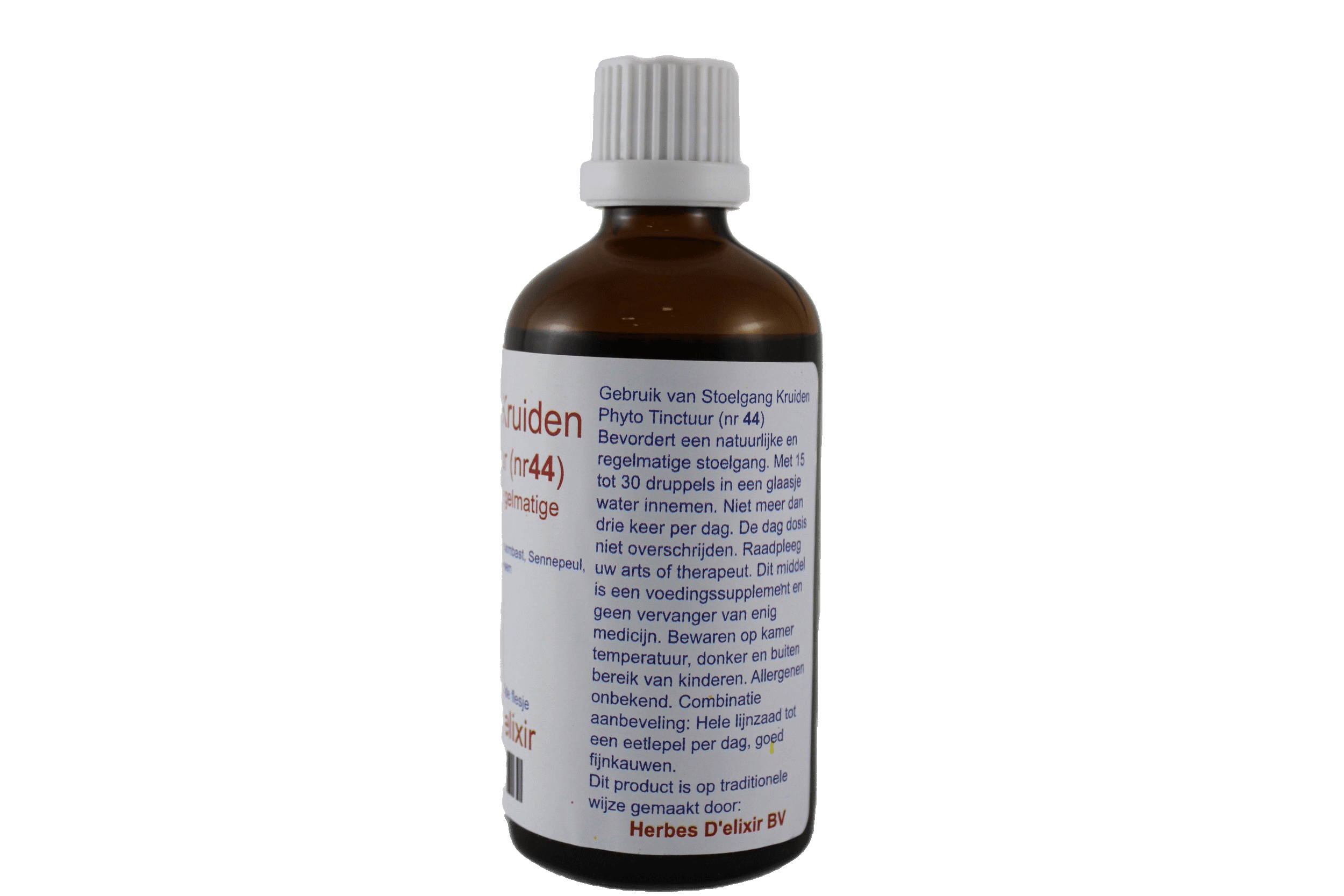 Stoelgang tinctuur - 100 ml - Herbes D'elixir