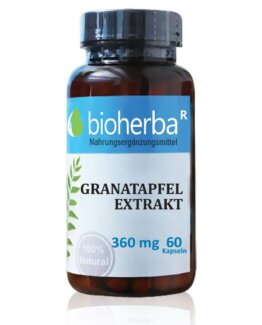 GRANAATAPPEL EXTRACT 360mg 60 capsules