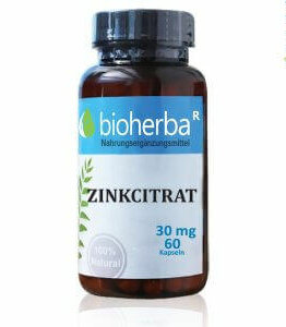 ZINKCITRAAT 90 mg 60capsules